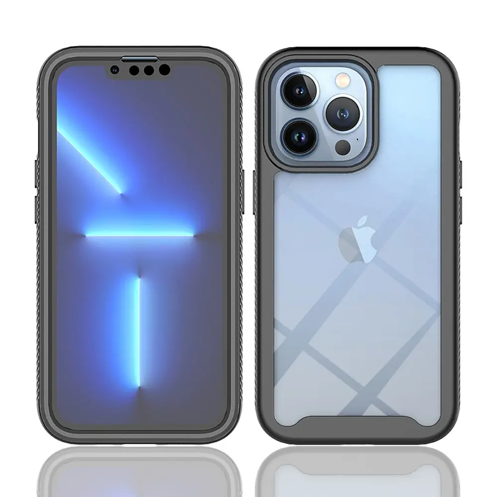 Full Protection Case iPhone 13 Pro Max Svart