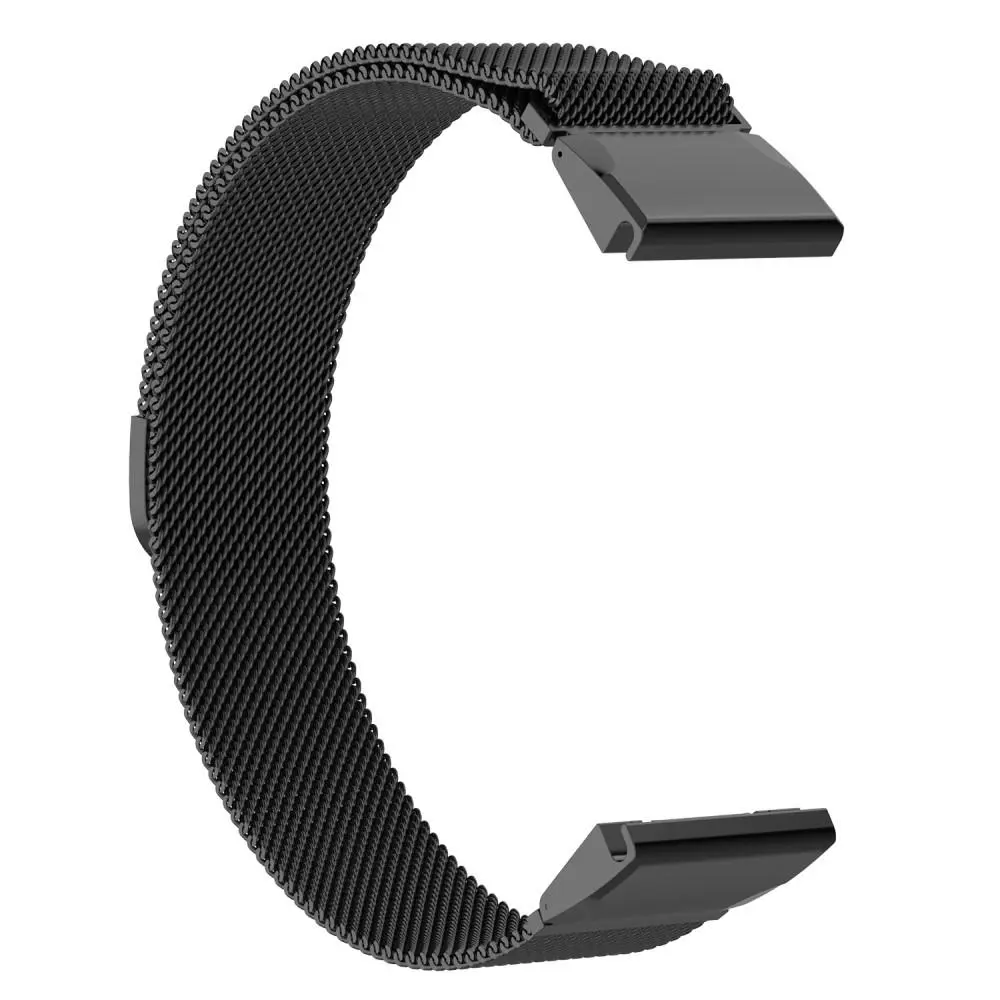 Armband Milanese Garmin Forerunner 965 Svart