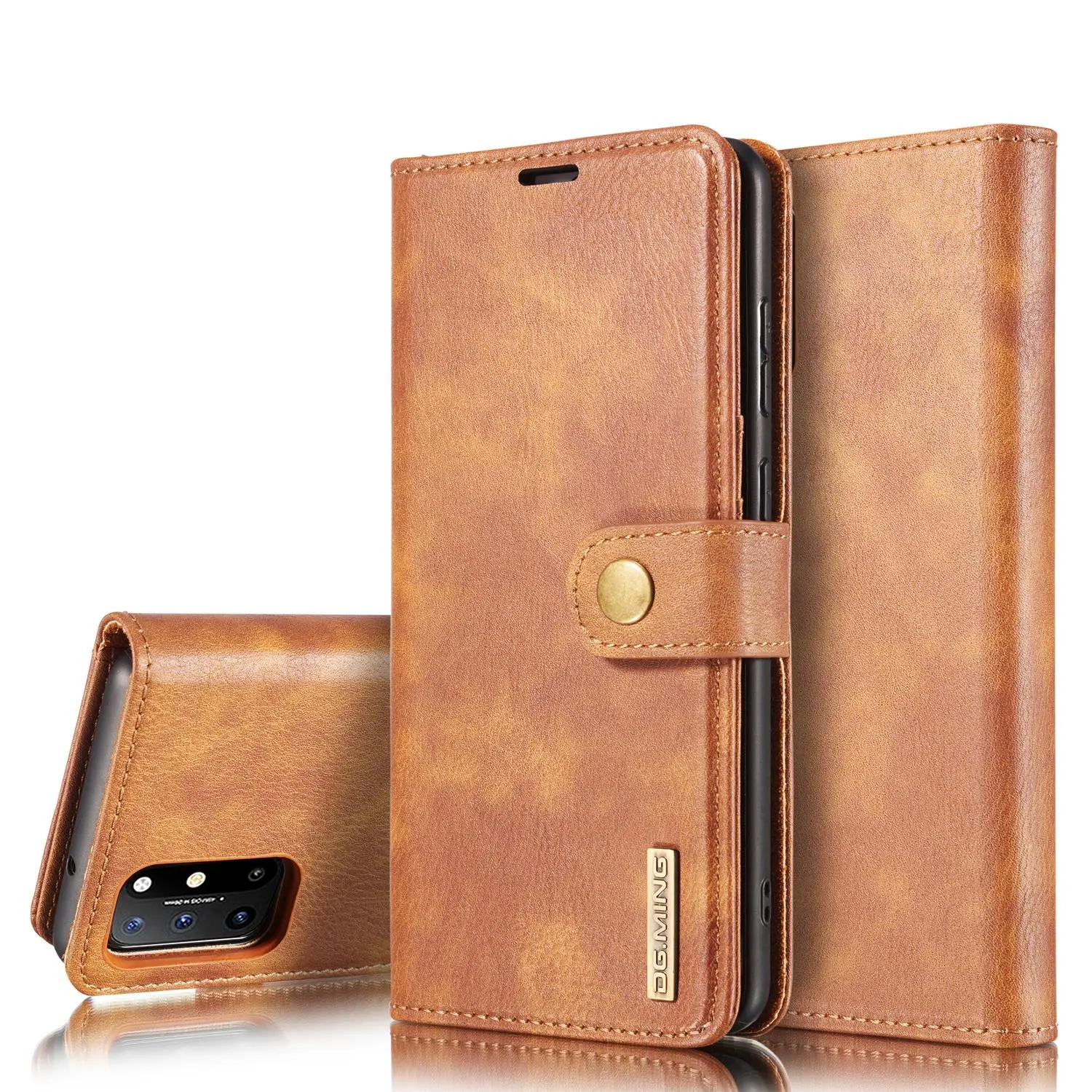 Magnet Wallet  OnePlus 8T Cognac