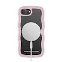 The Wave Mag Case iPhone 16e Lyserød