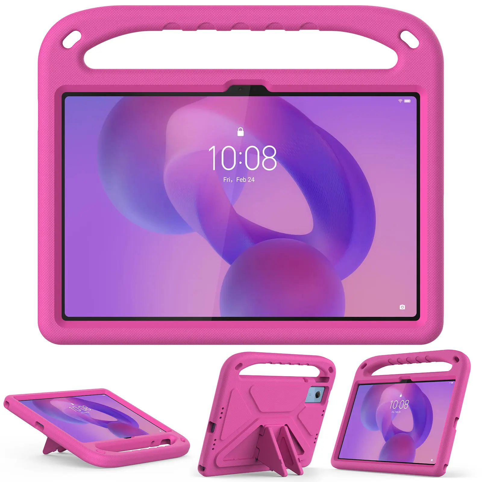Skal EVA med Handtag Lenovo Idea Tab Rosa