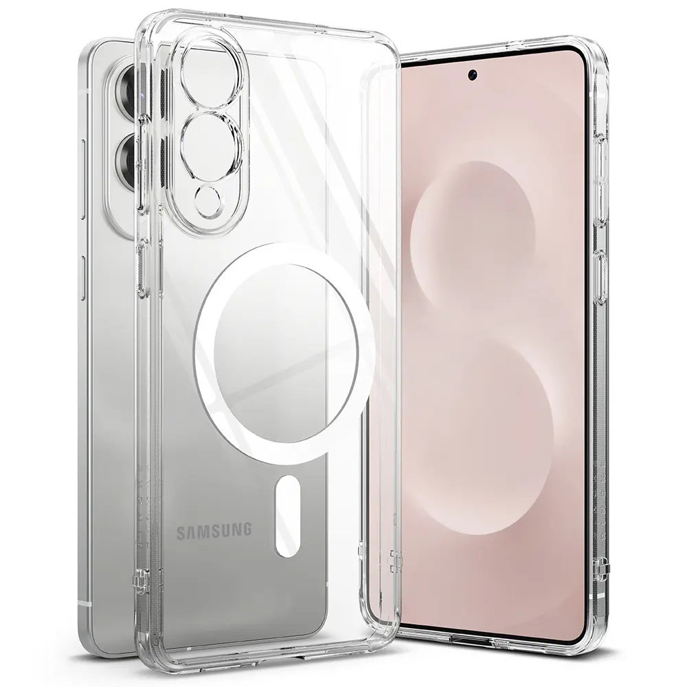 Fusion Magnetic Case Samsung Galaxy S25 Edge Genomskinlig