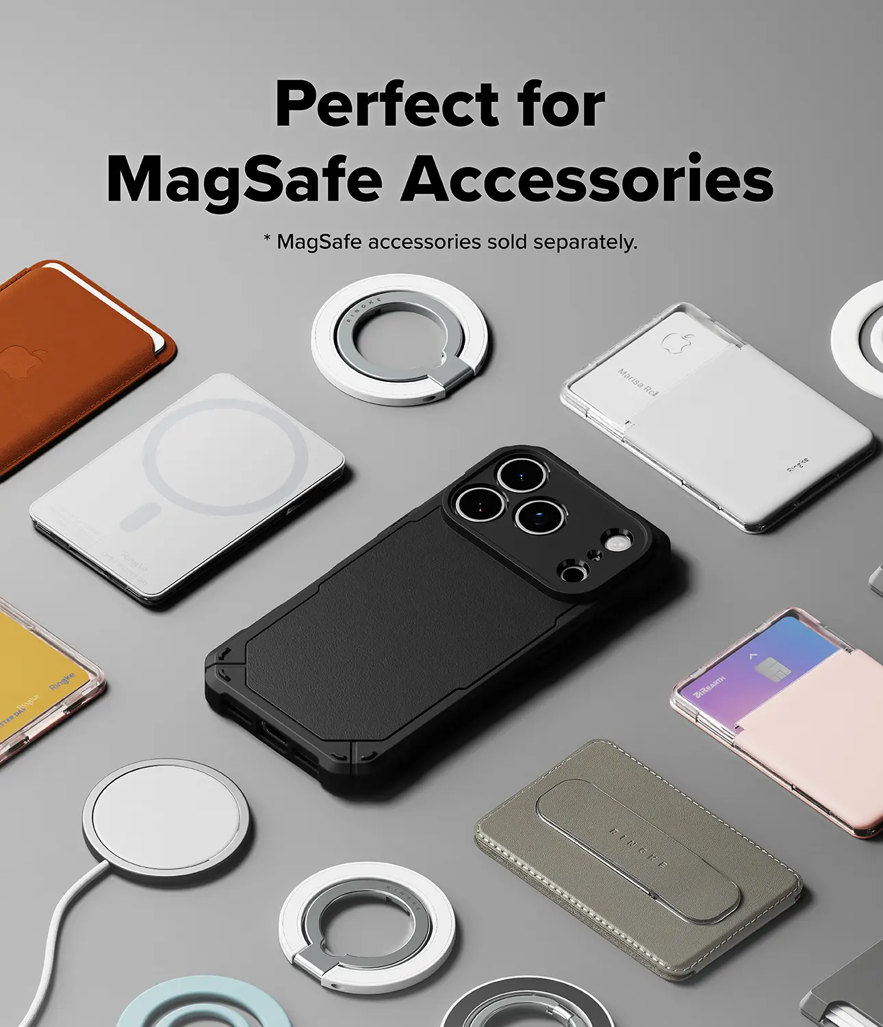 Rugged Gear Magnetic Case iPhone 18 Pro Max Black