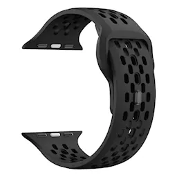 Silikonearmbånd Sport Apple Watch Ultra 49mm 1st Gen Sort