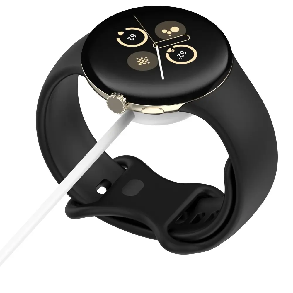 Magnetisk laddare 1m Google Pixel Watch 3 45mm Vit