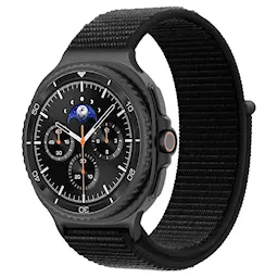 Samsung Galaxy Watch 8 44mm Armband i nylon, Svart