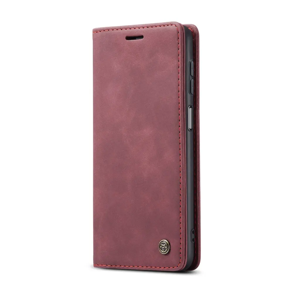 Slim Plånboksfodral Samsung Galaxy A16 Röd