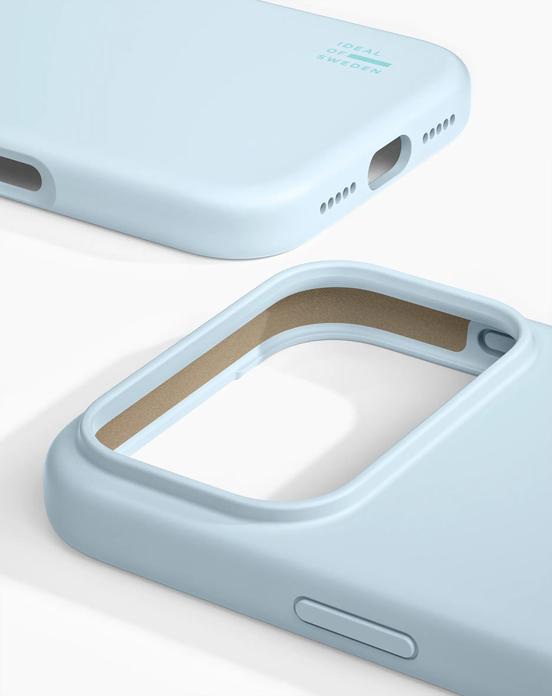 MagSafe Silicone Case iPhone 17 Pro Max Light Blue
