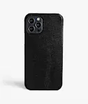 Cover iPhone 12 Pro Max Lizard Sort