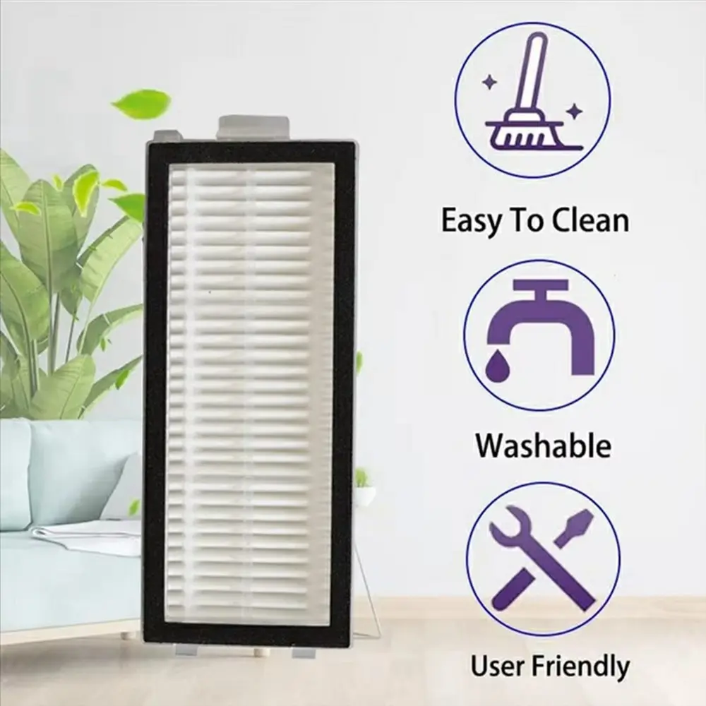 Filter 2-pack - passar till  Roborock Saros Z70