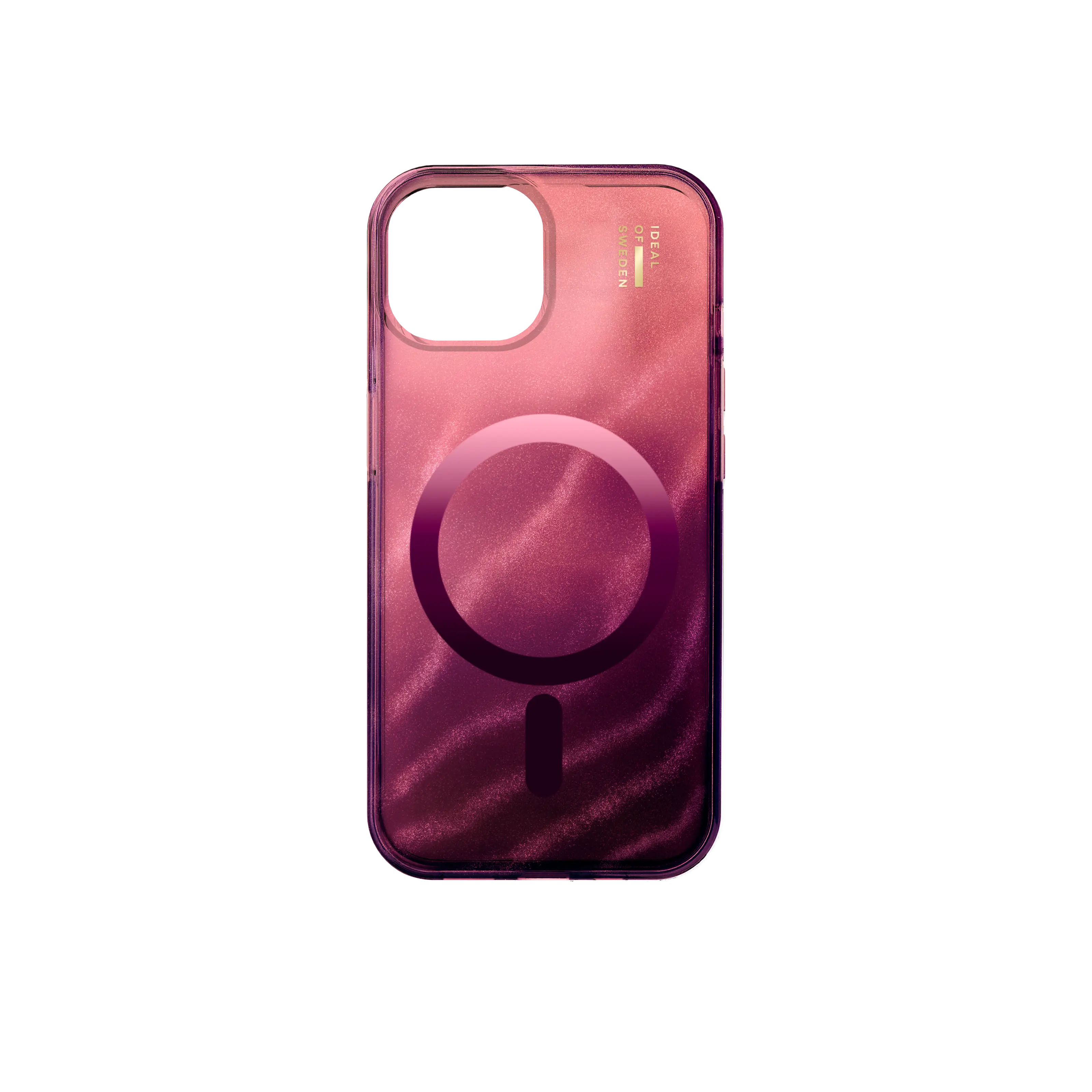 iPhone 17e Kimaltava glitterisuojakuori MagSafella, Cherry Lacquer