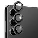 Linsebeskytter Hærdet Glas Aluminium Samsung Galaxy S25 FE Sort