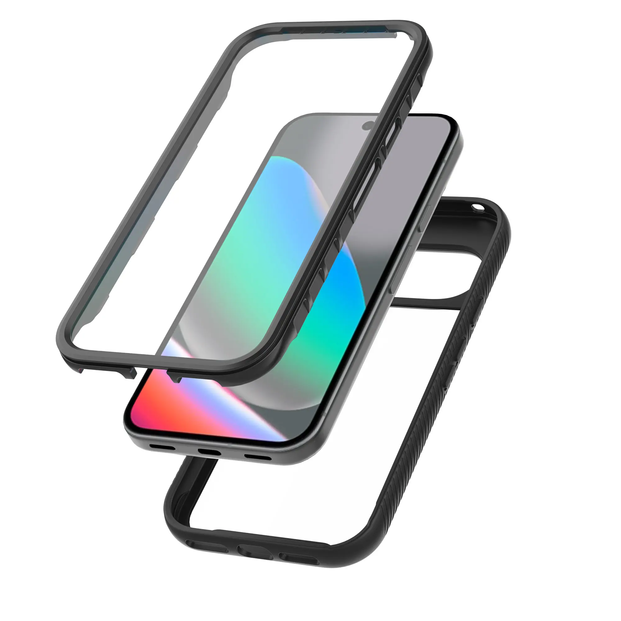 Full Protection Case Google Pixel 11 Svart/transparent