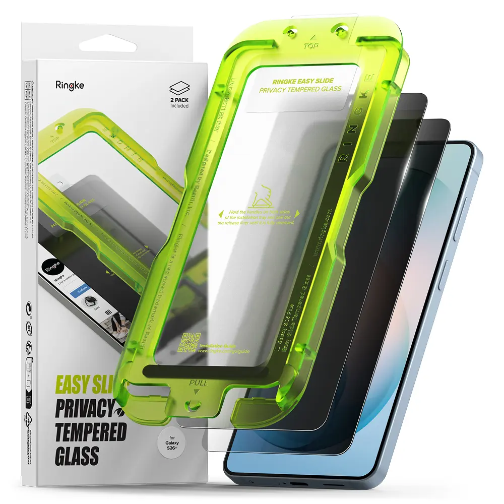 Easy Slide Privacy Glass (2-pack) Samsung Galaxy S26 Plus