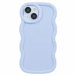 Wavy Edge TPU suojakuori iPhone 13 Liila
