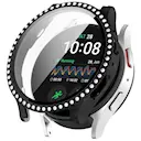 Full Cover Case Rhinestone Samsung Galaxy Watch 7 40mm Sort