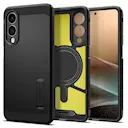 Samsung Galaxy S25 Edge Case Tough Armor MagSafe Black