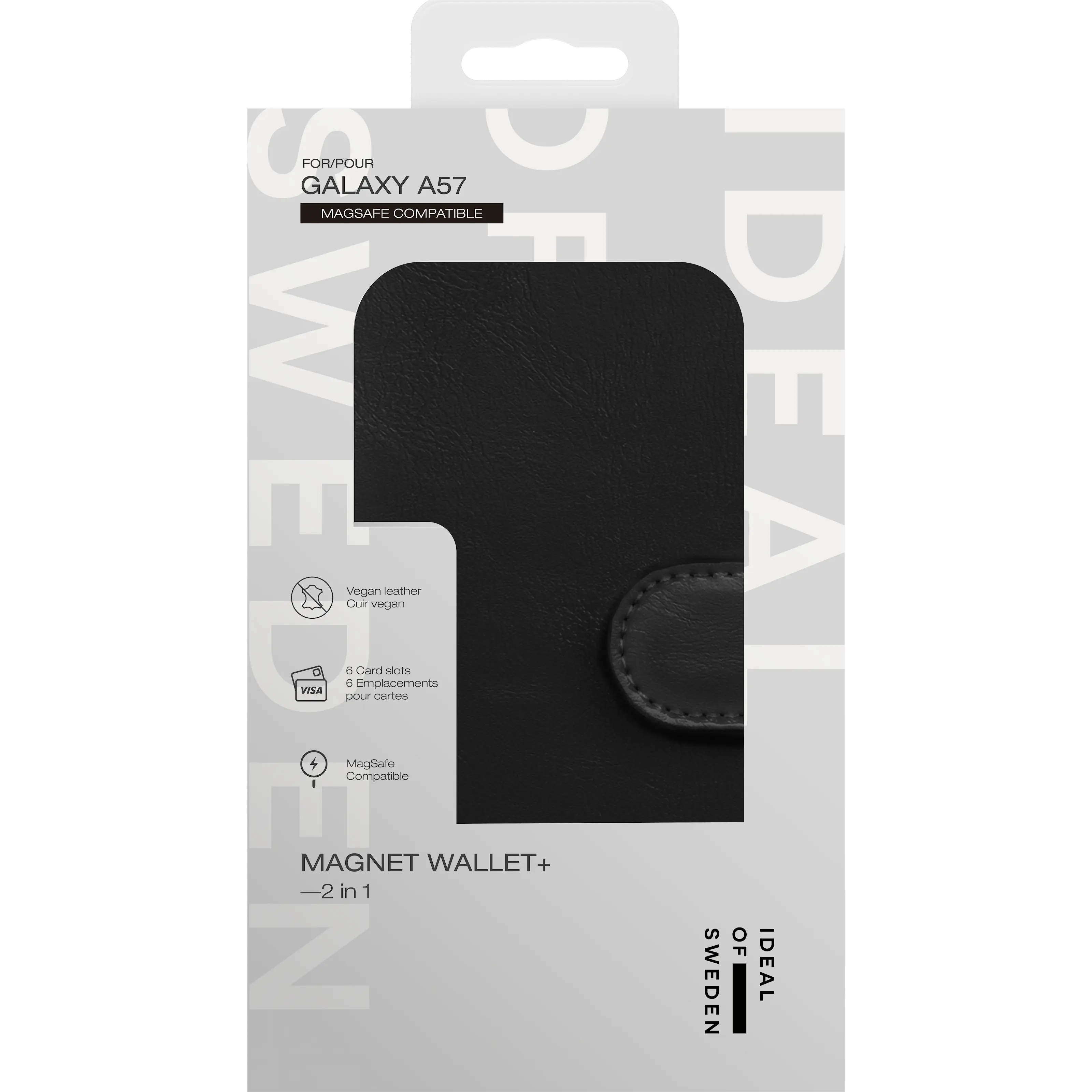 MagSafe Magnet Wallet+ Samsung Galaxy A57 Black