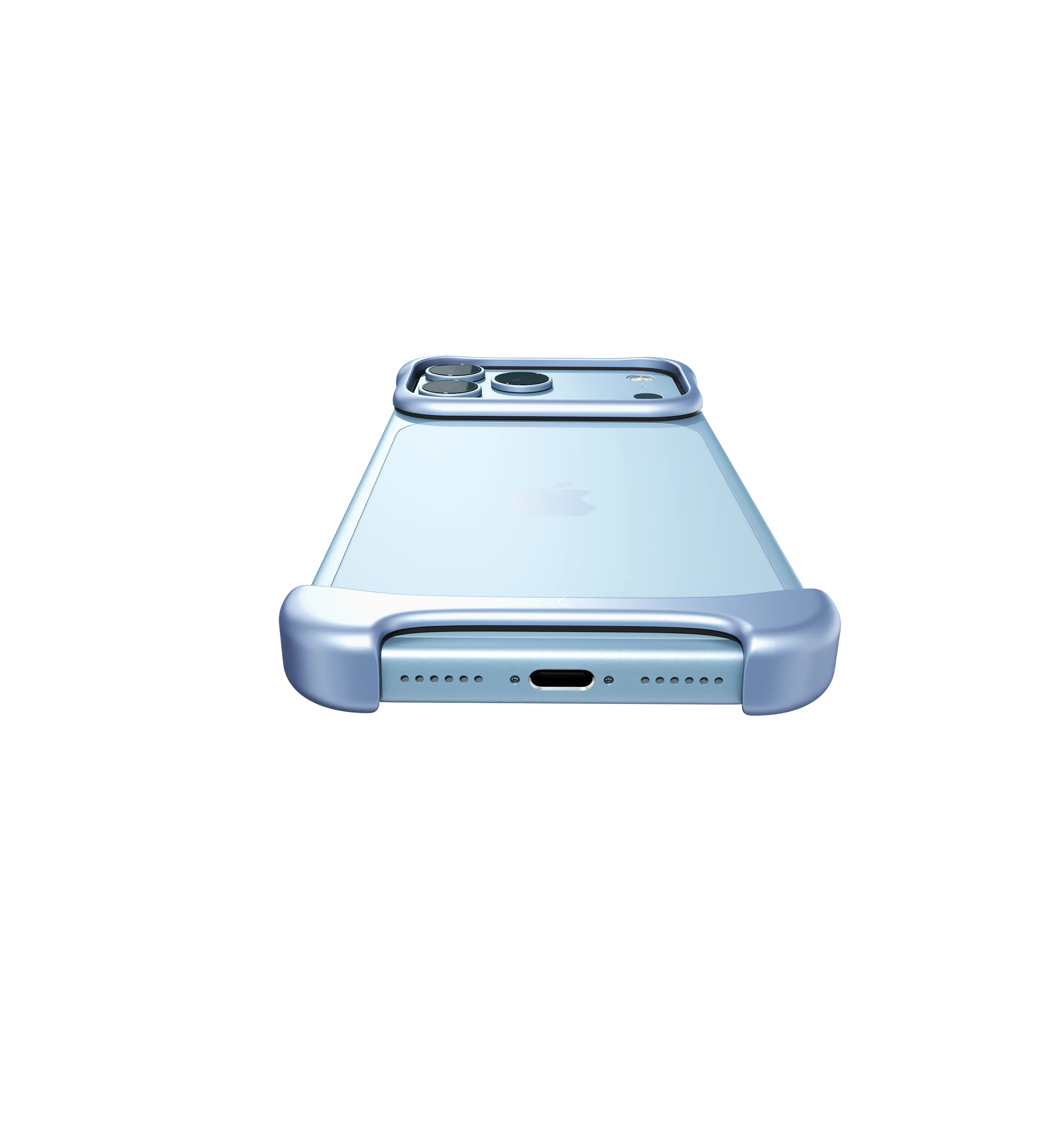 Case Aluminum iPhone 18 Pro Matte Light Blue