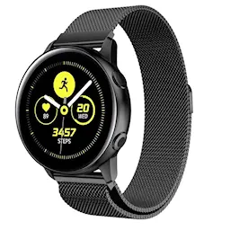 Armband Milanese Samsung Galaxy Watch Active Svart