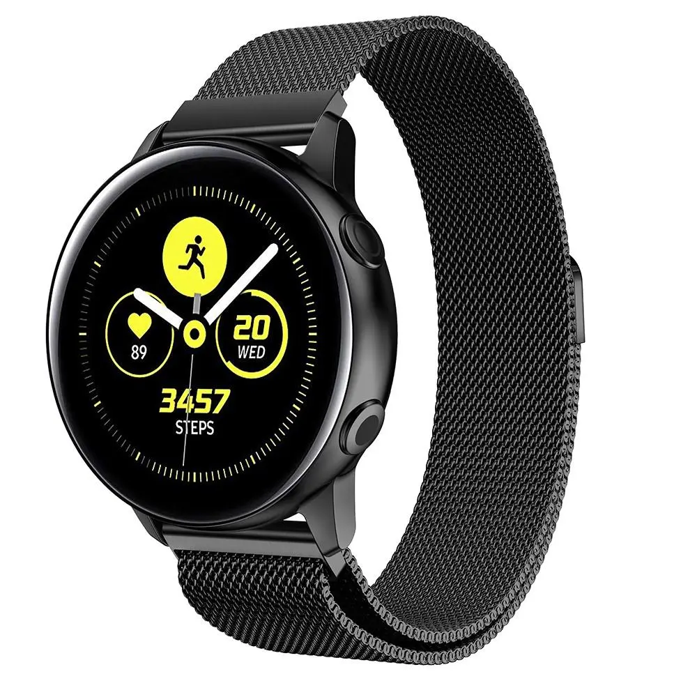 Armbånd Milanese Samsung Galaxy Watch Active Sort