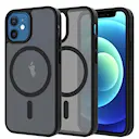Magnetic Hybrid Cover iPhone 12 Mini Frosted Black