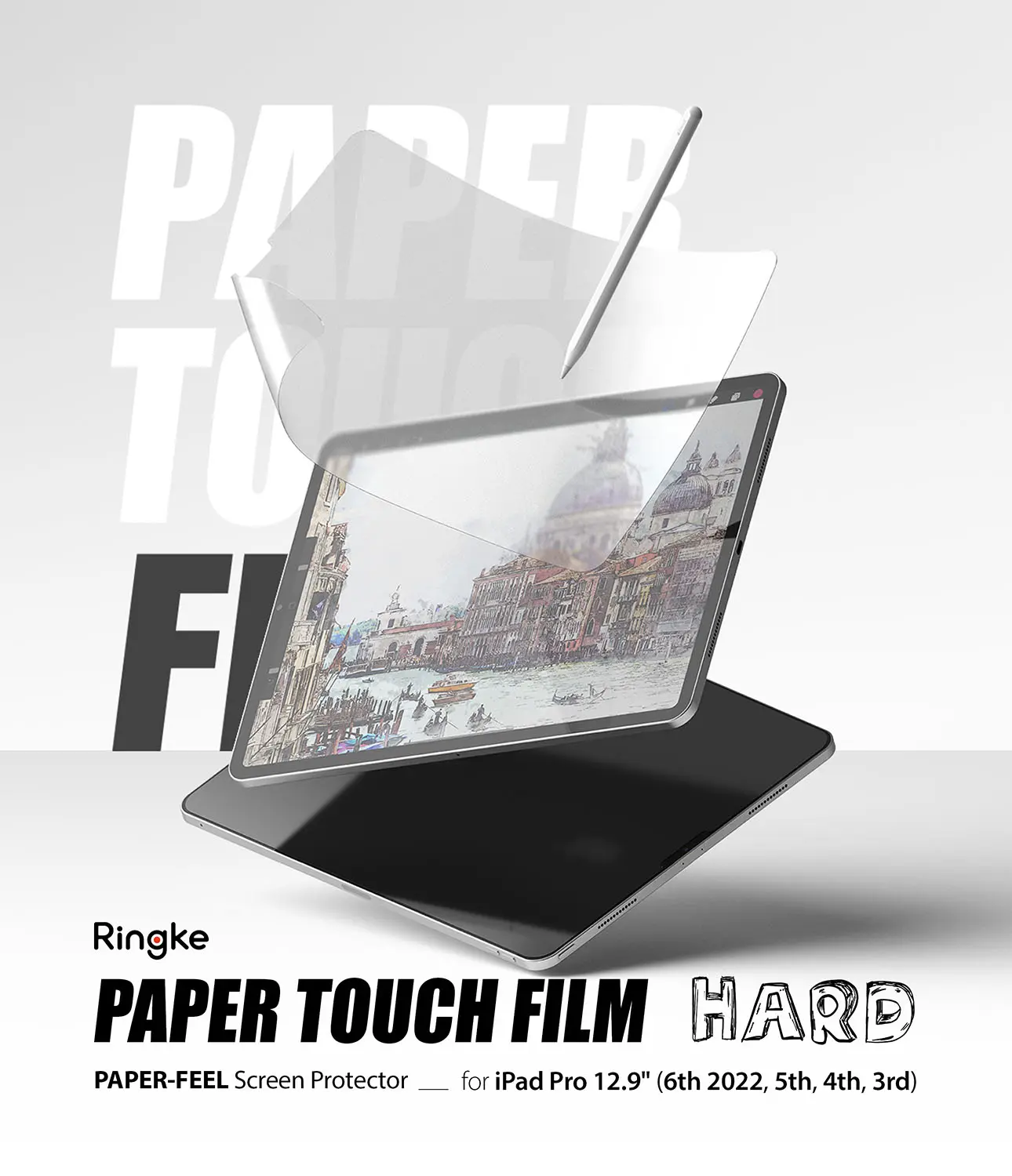 Paper Touch Hard Screen Protector (2-pack) Apple iPad Pro 12.9 6th Gen (2022)