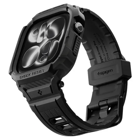 Apple Watch Series 12 42mm Case Rugged Armor Pro Black