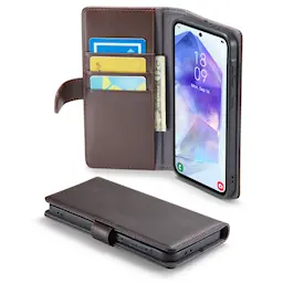 Ægte Læderetui Samsung Galaxy A56 Brun