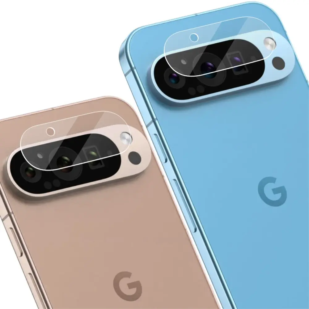 2-pack Härdat Glas Linsskydd Google Pixel 9 Pro Genomskinlig