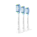 Sonicare C3 Premium Plaque Defence 2+1-pack harjaspäät HX9043/87, Valkoinen