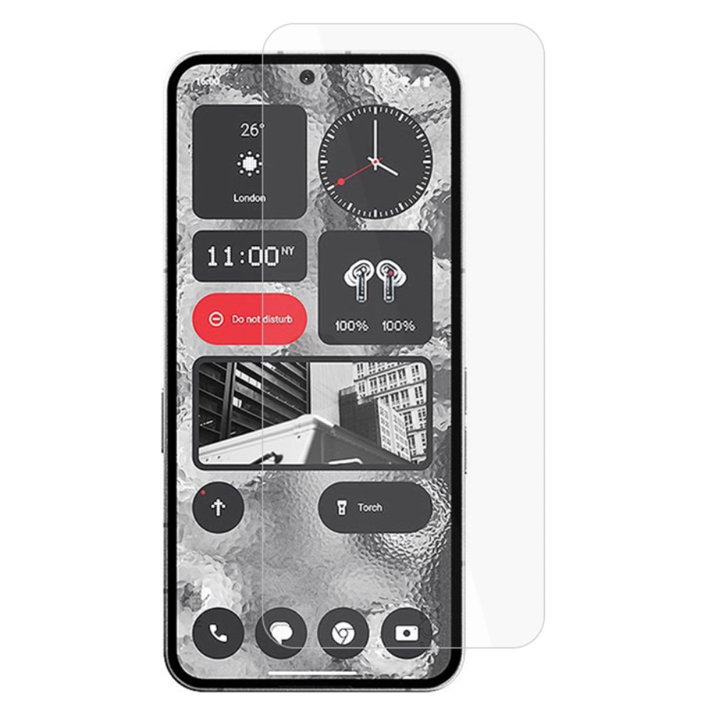 Herdet Glass 0.3mm Skjermbeskytter Nothing Phone 2a - Tynt skjermbeskyttelse i solid herdet glass