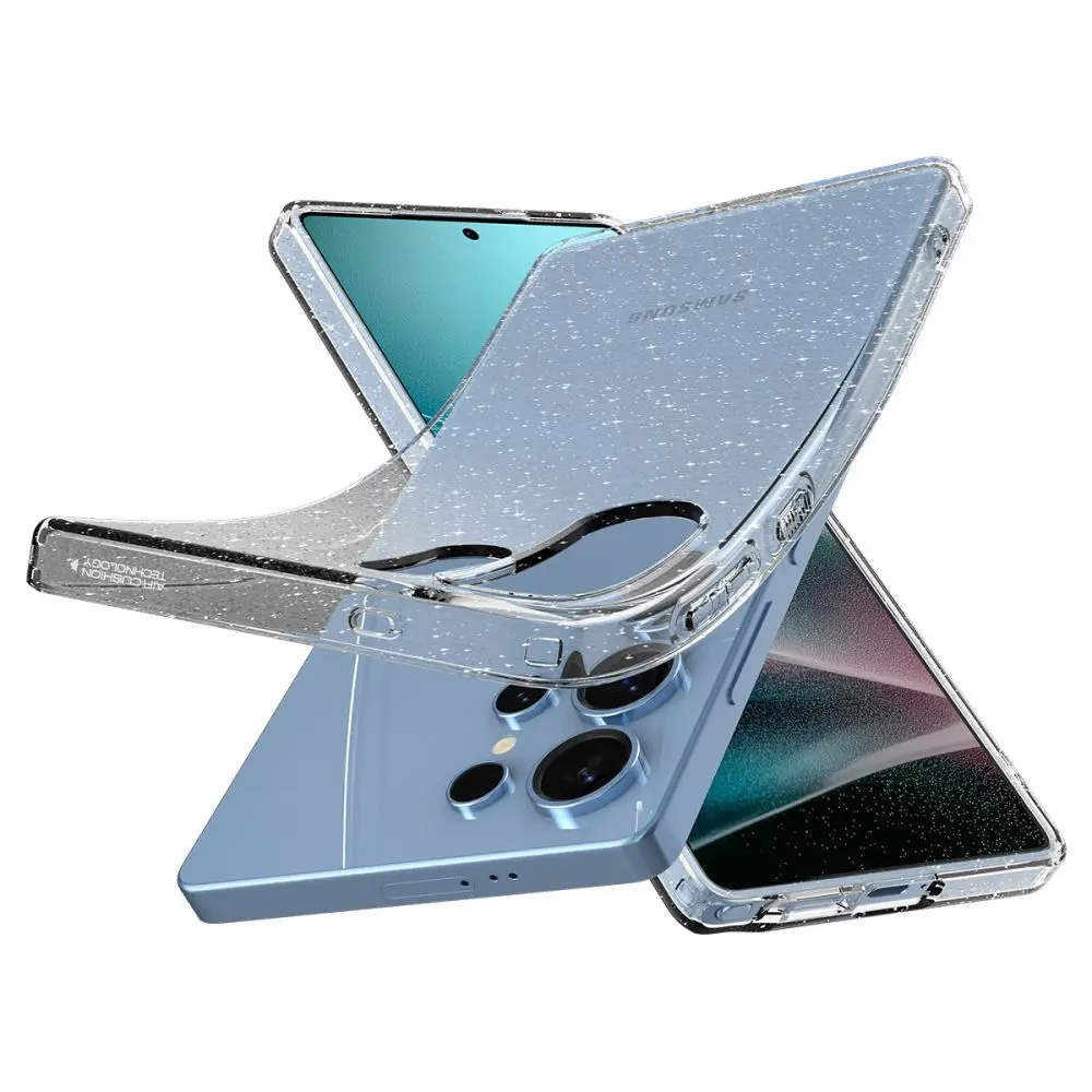 Case Liquid Crystal Samsung Galaxy S25 Ultra Glitter Crystal
