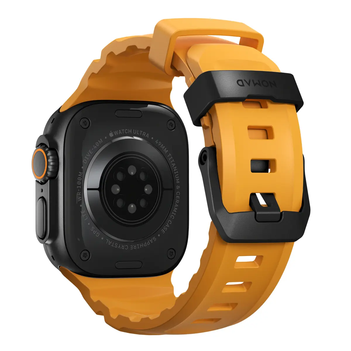 Apple Watch Series 4-6 44mm Rocky Point Band Sol (Black Hardware)
