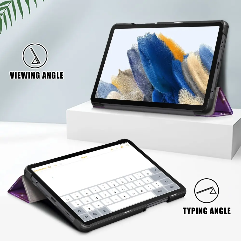 Fodral Tri-fold Samsung Galaxy Tab A9 Rymd