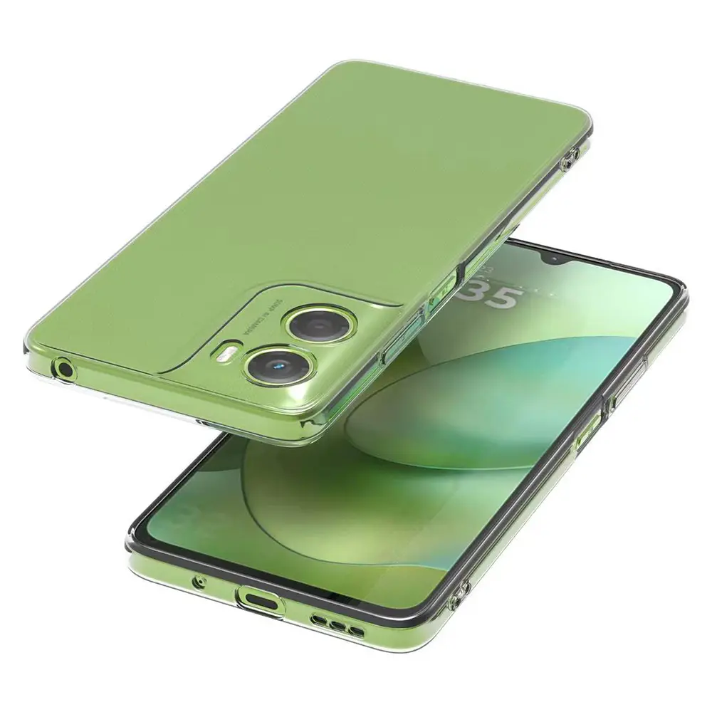 TPU Case Motorola Moto G06 Genomskinlig