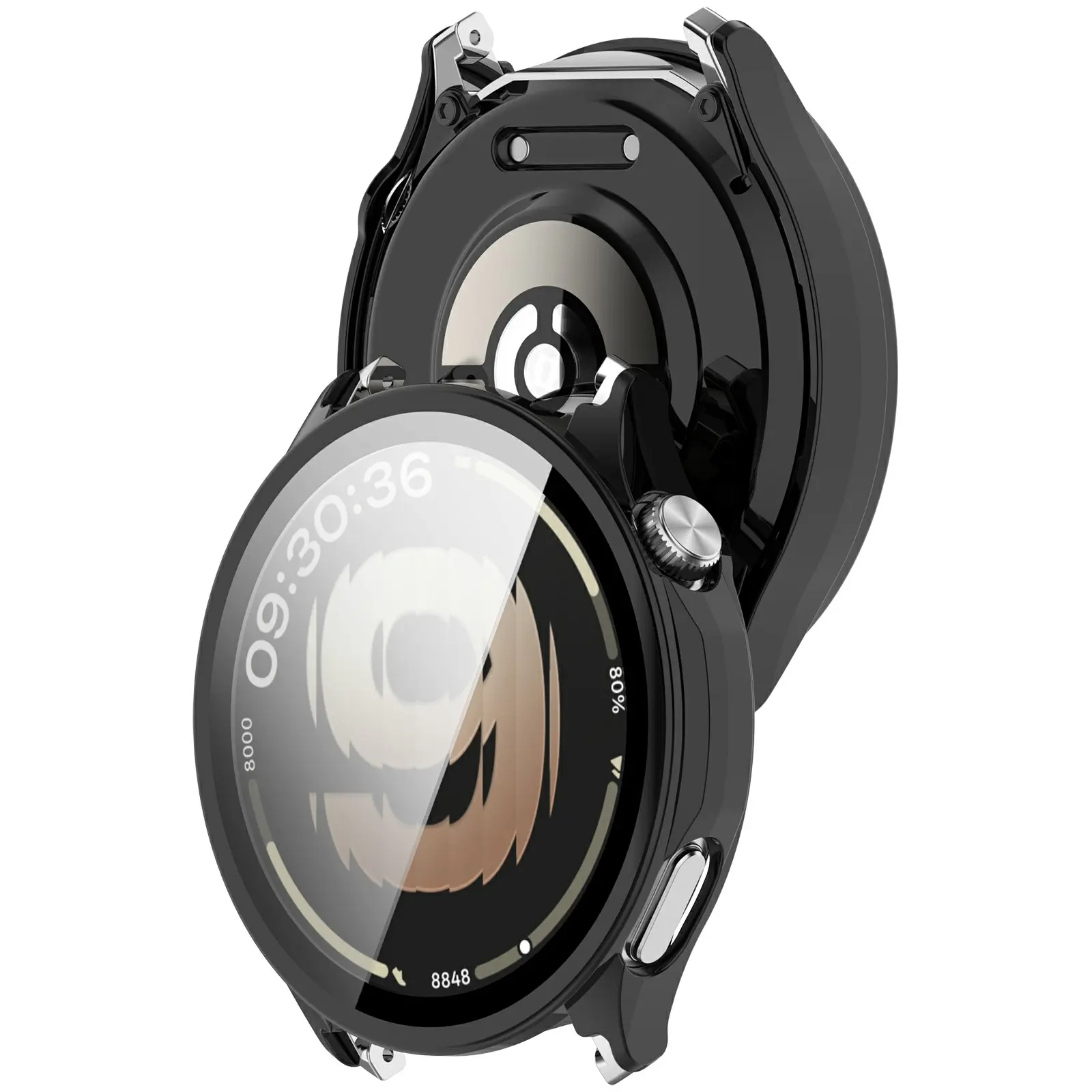 Full Cover Case  OnePlus Watch Lite Svart