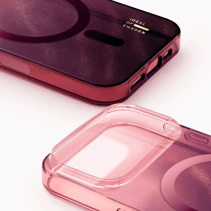 Clear MagSafe Case iPhone 17 Pro Cherry Lacquer