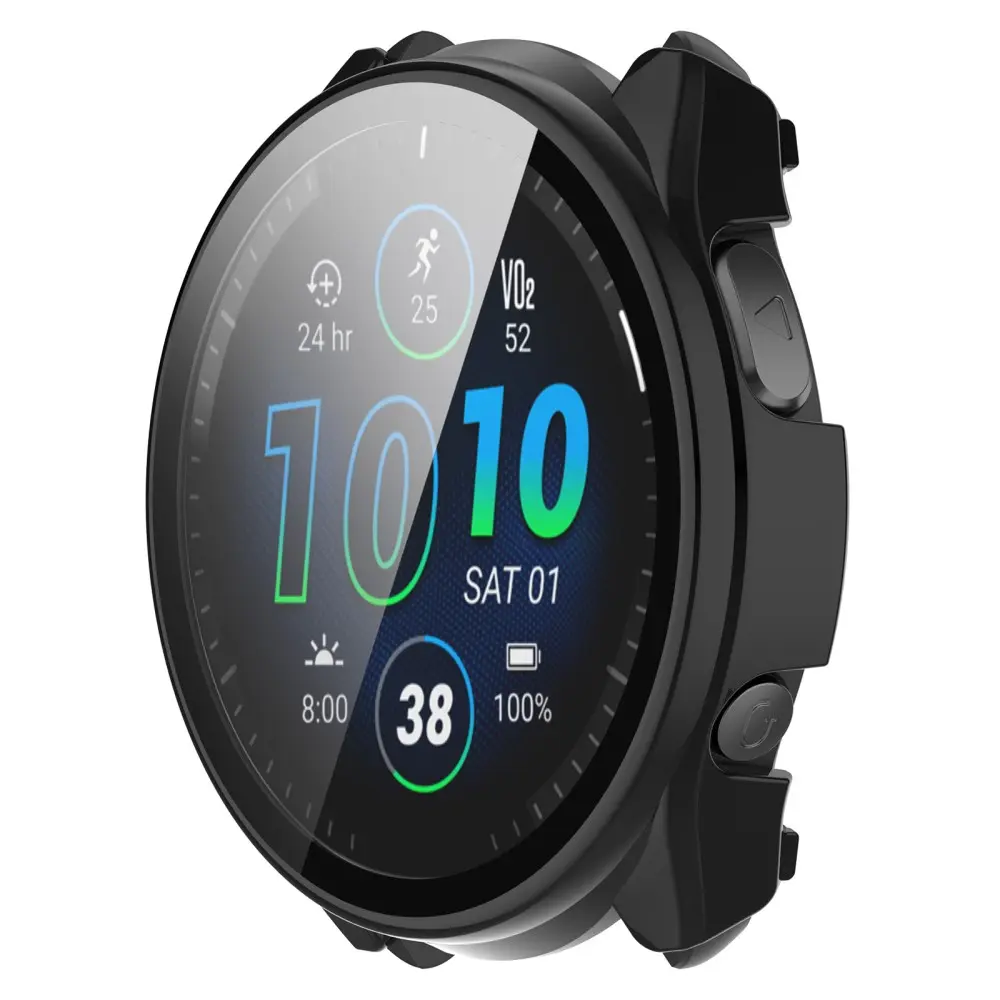 Full Cover Case Garmin Forerunner 965 Svart