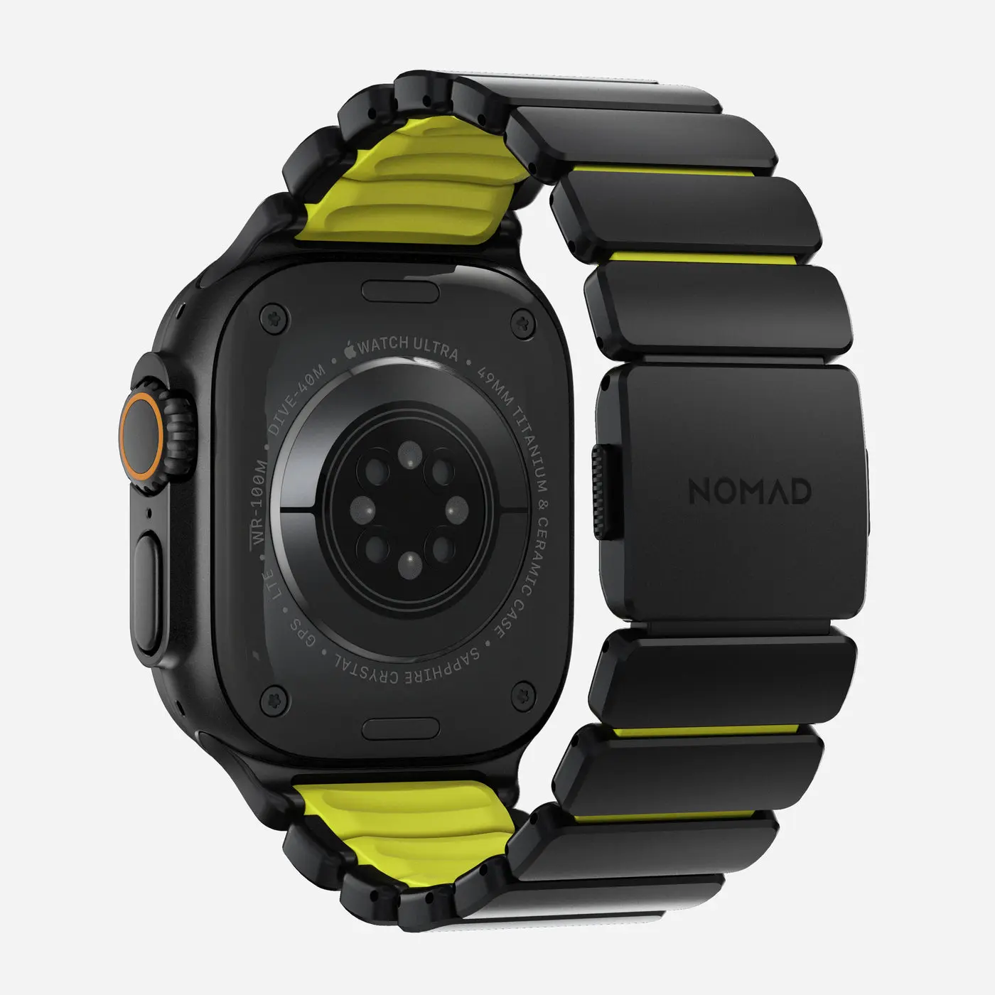 Stratos Band Apple Watch SE 3 44mm Black Titanium - Volt
