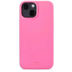 iPhone 14 Silicone Cover, Bright Pink