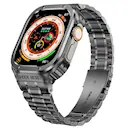 Apple Watch Ultra 49mm Full Metal Ranneke tummanharmaa