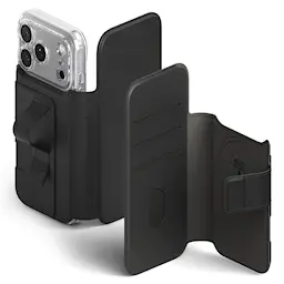Folio Grip Wallet Magnetic iPhone 18 Pro Black