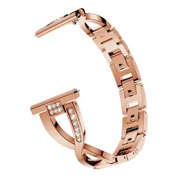 Crystal Bracelet Garmin Venu 3s Rose guld