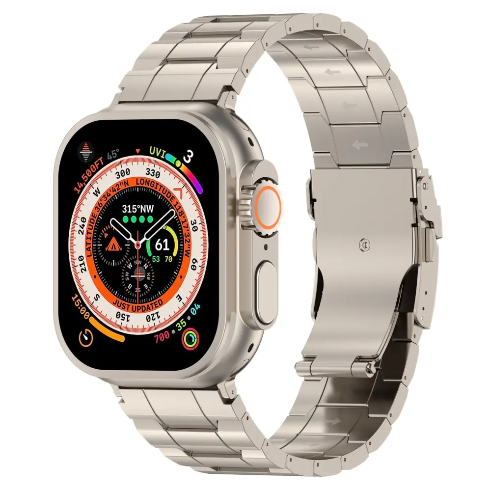 Elevate Titanarmband Apple Watch Ultra 2 49mm titan