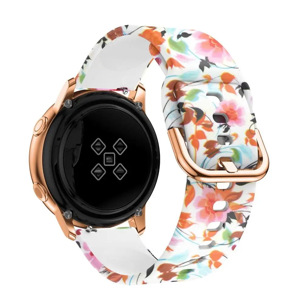 Silikonarmband Garmin Forerunner 170 Blommor