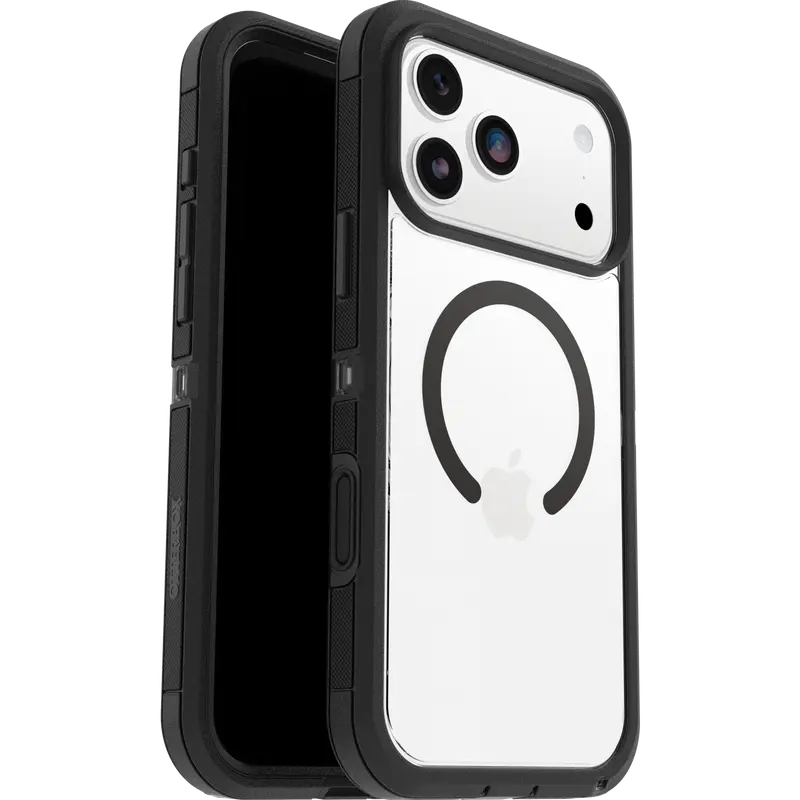 Defender XT Cover iPhone 17 Pro Max Sort/gennemsigtig