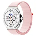 Samsung Galaxy Watch 8 40mm nylonrem med velcrolukning, Lyserød