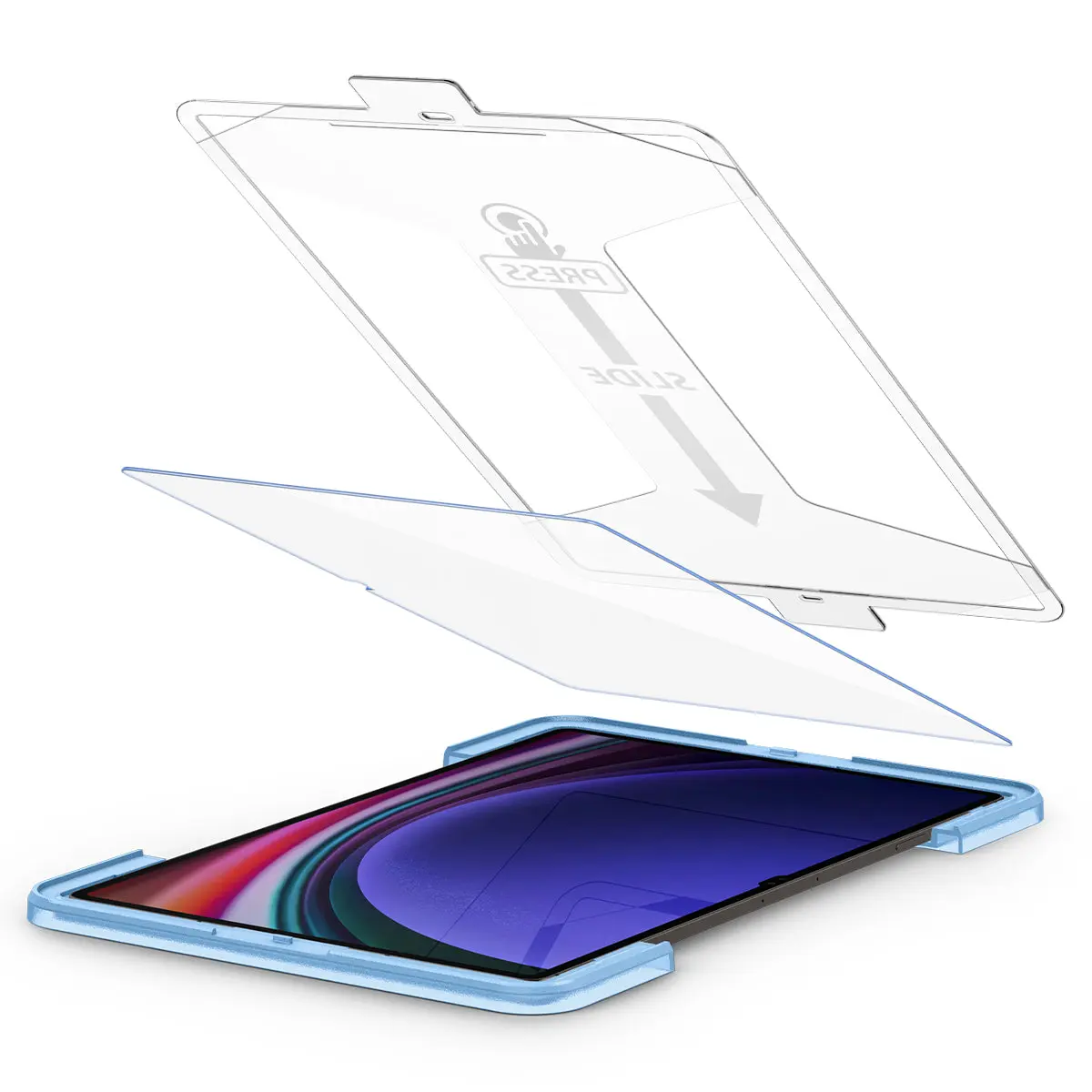 Samsung Galaxy Tab S10 Ultra Screen Protector GLAS.tR EZ Fit