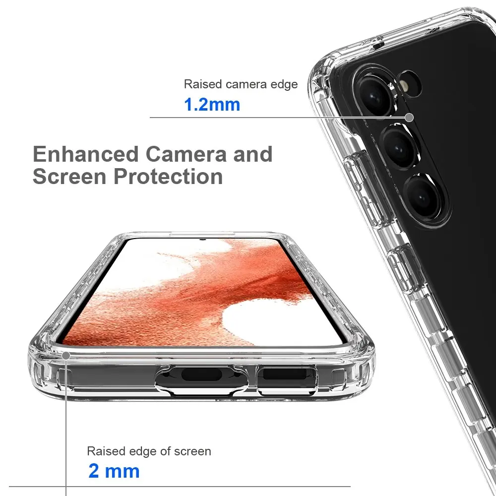 Full Protection Case Samsung Galaxy S23 Genomskinlig